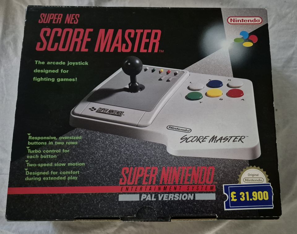 Snes scoremaster ohjain cib