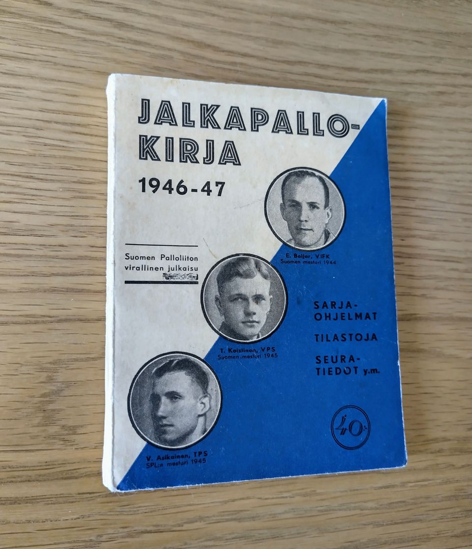 Jalkapallo kirja 1946-47