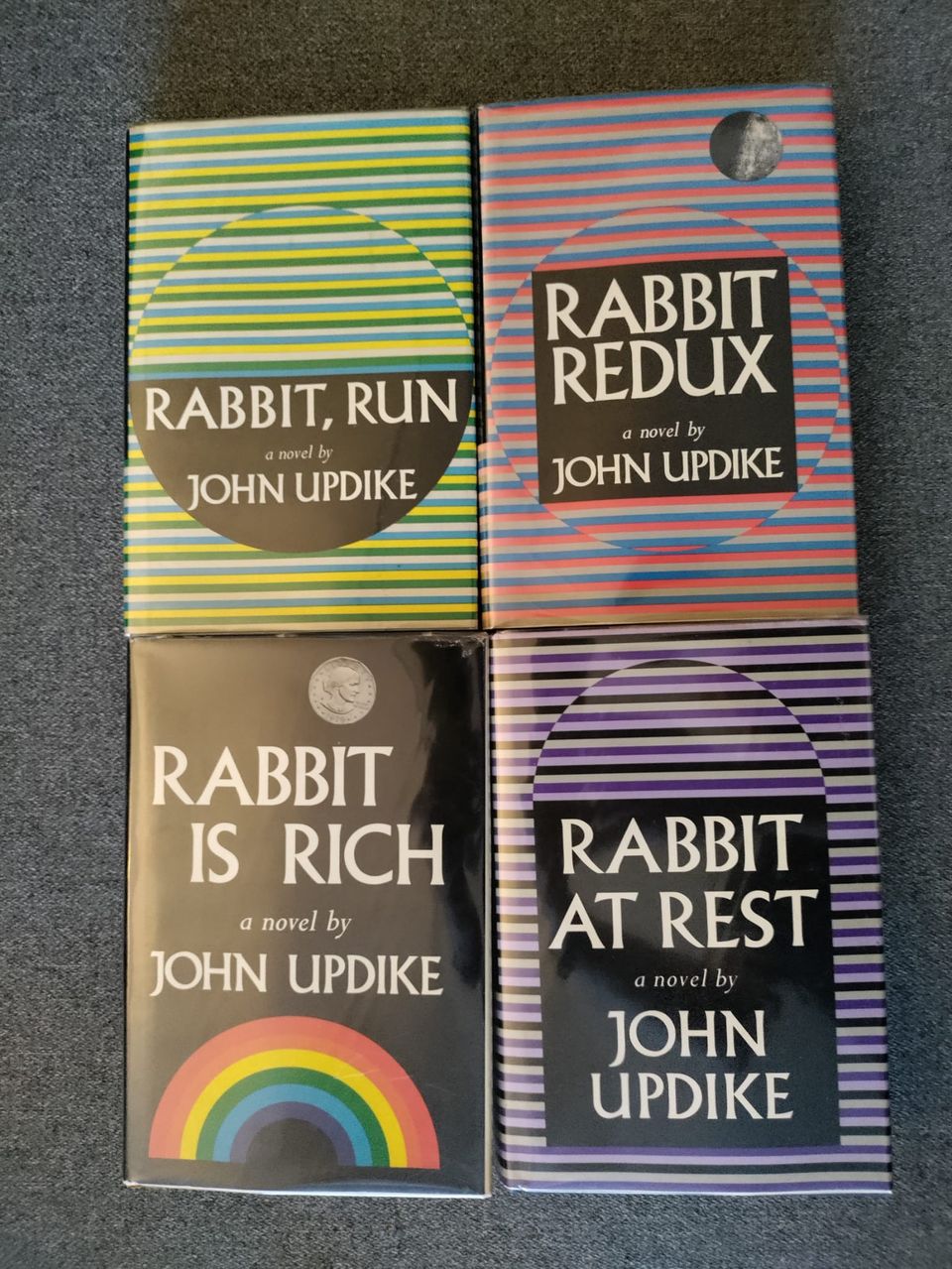 John Updike - Rabbit series + Licks of Love (first editions)