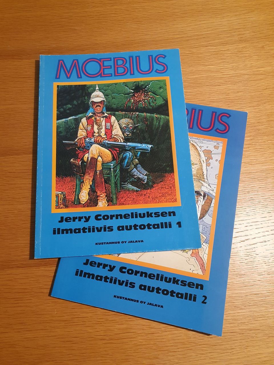 Moebius, Jerry Corneliuksen ilmatiivis autotalli 1 & 2