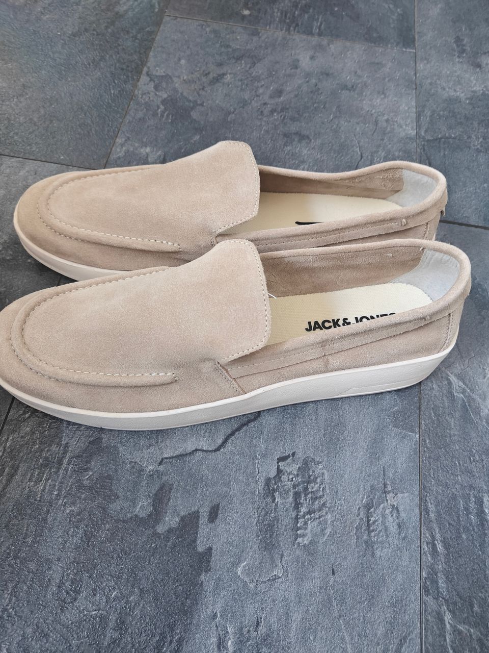 Uudet Jack & Jones mokka nahkaiset kengät