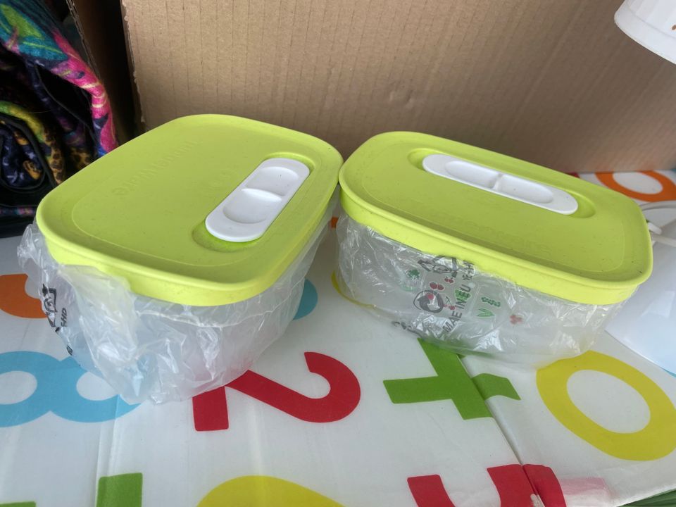 Tupperware jääkaappirasiat 2kpl VentSmart