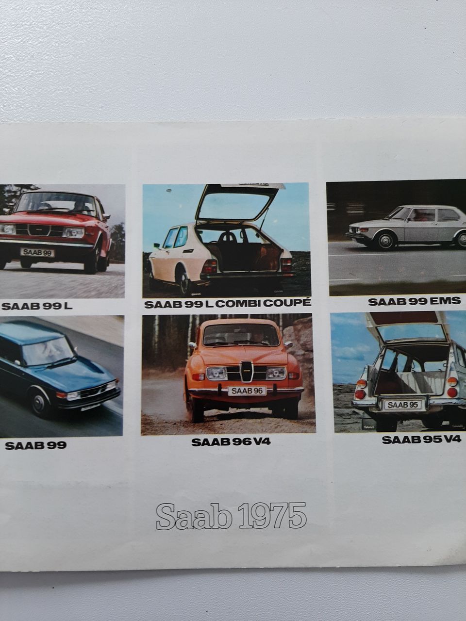 Saab myyntiesite 1975