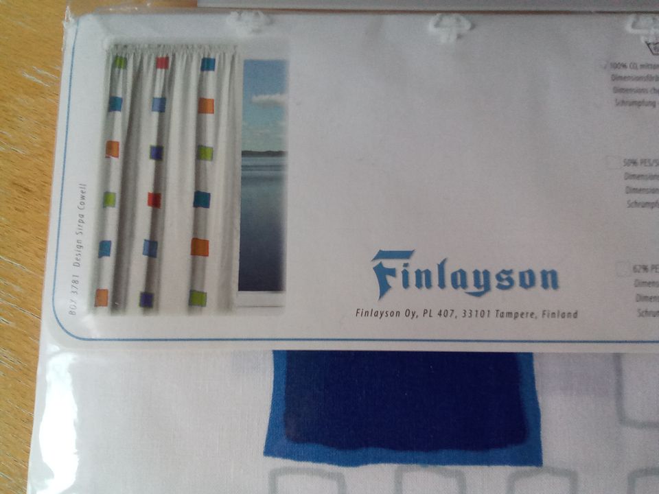 Finlayson valmisverho 1 kpl Uusi