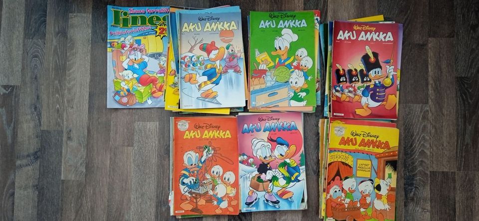 Aku Ankka lehtiä/sarjakuvia 49kpl 1984-2011