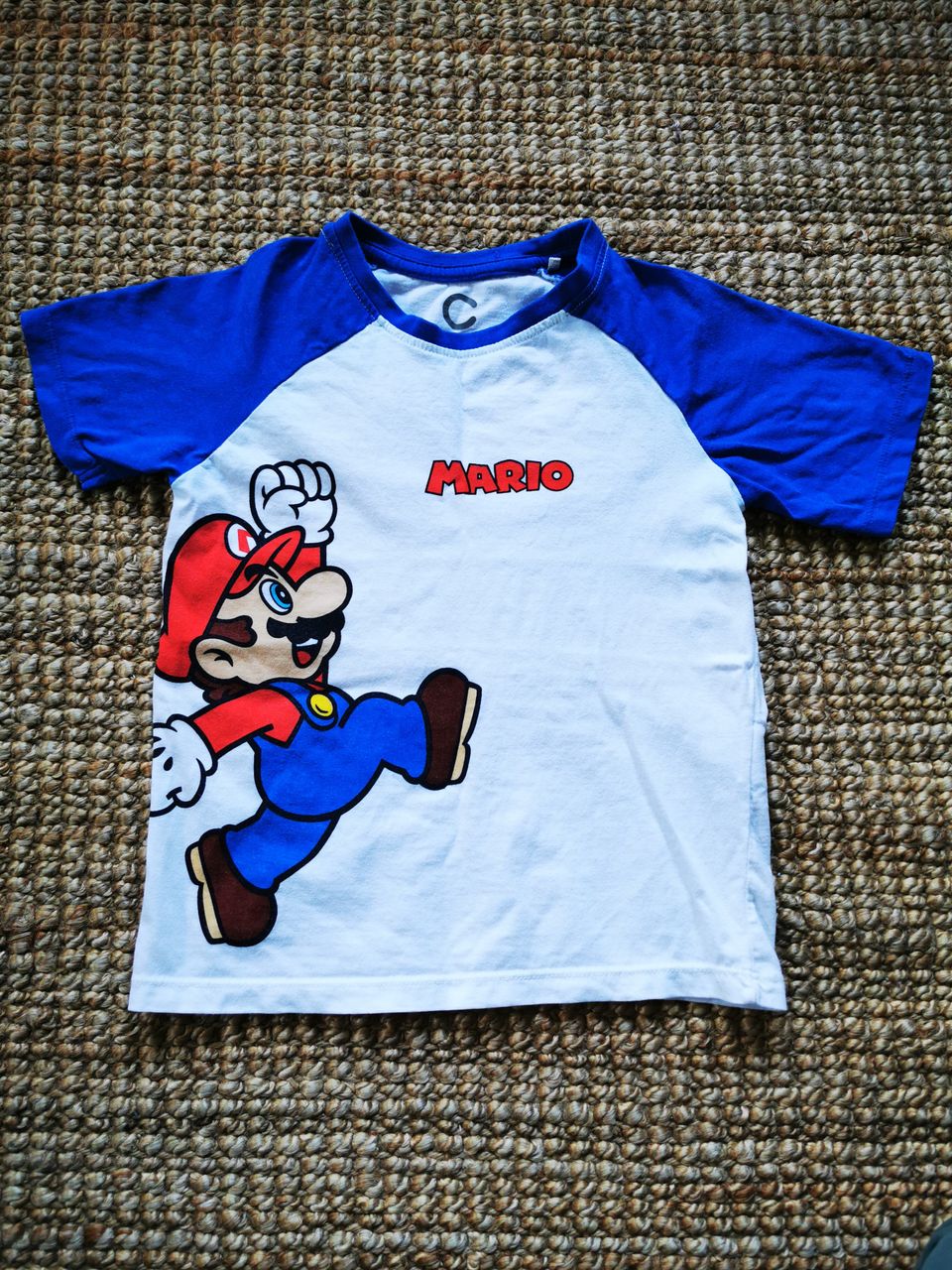 Super Mario t-paita 110/116 cm