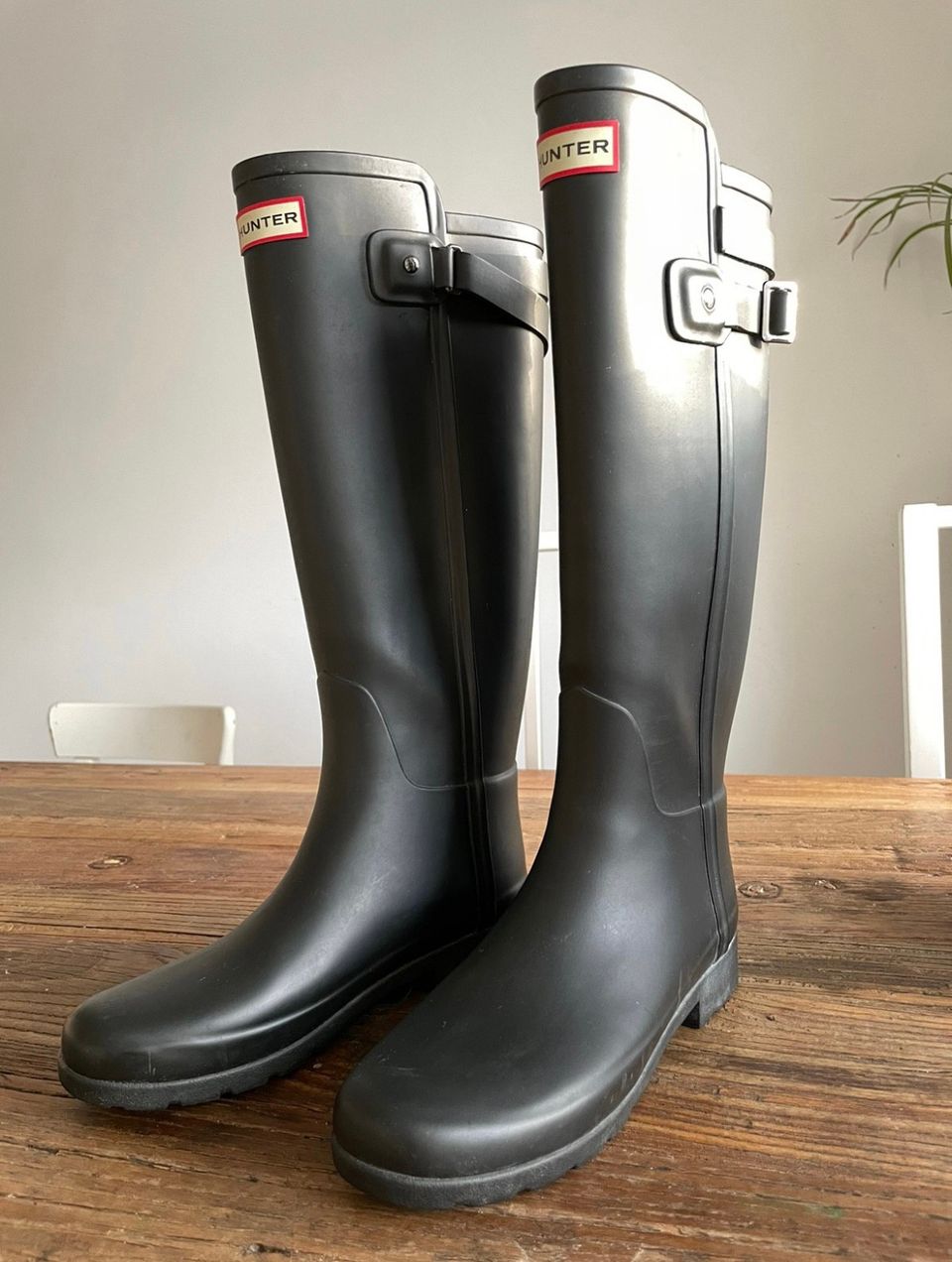 Hunter kumisaappaat (tall refined rain boots)