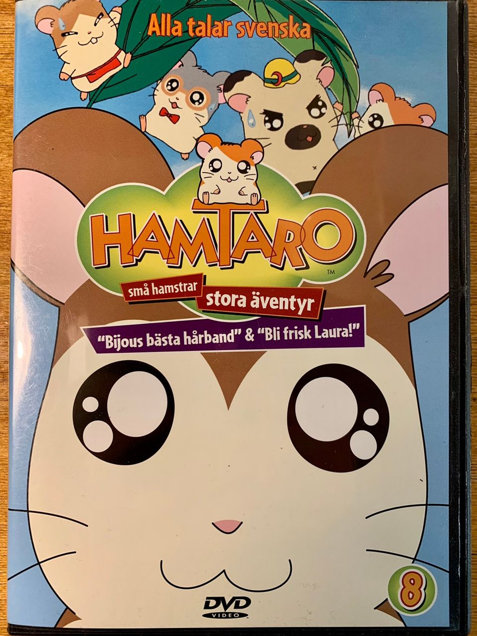 Hamtaro 8 DVD anime
