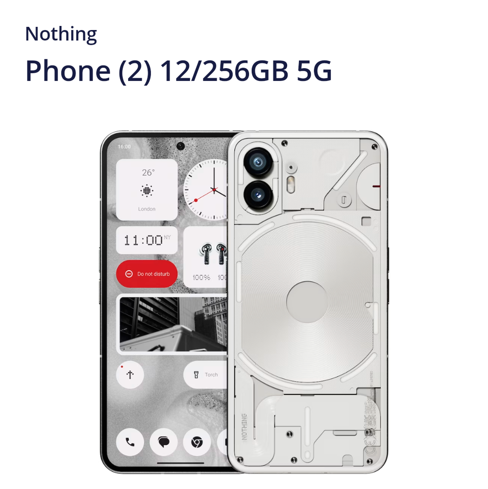 Nothing phone 2 256gt 5G älypuhelin