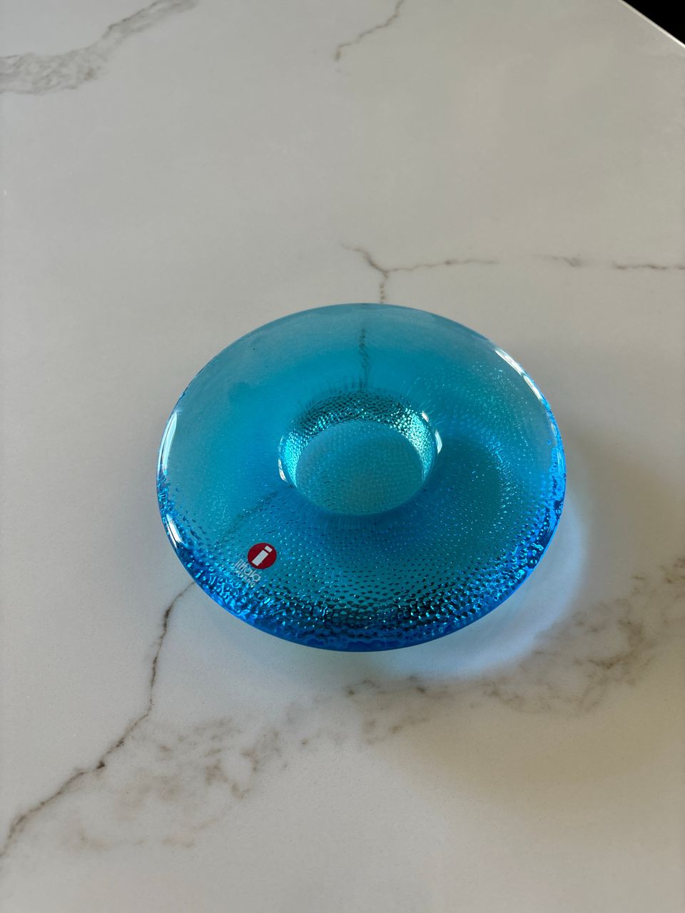 Iittala Nappi turkoosi ja Ballo merensininen