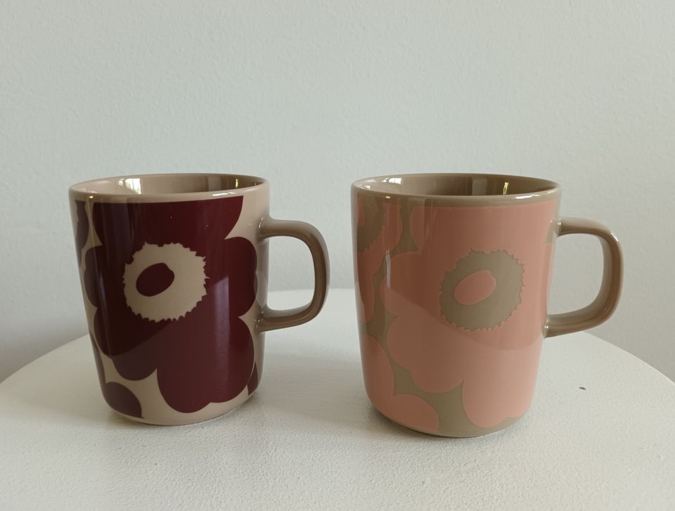 Marimekko Unikko muki 2 kpl