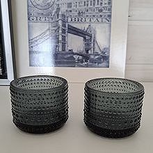 Iittala Kastehelmi kynttilälyhdyt