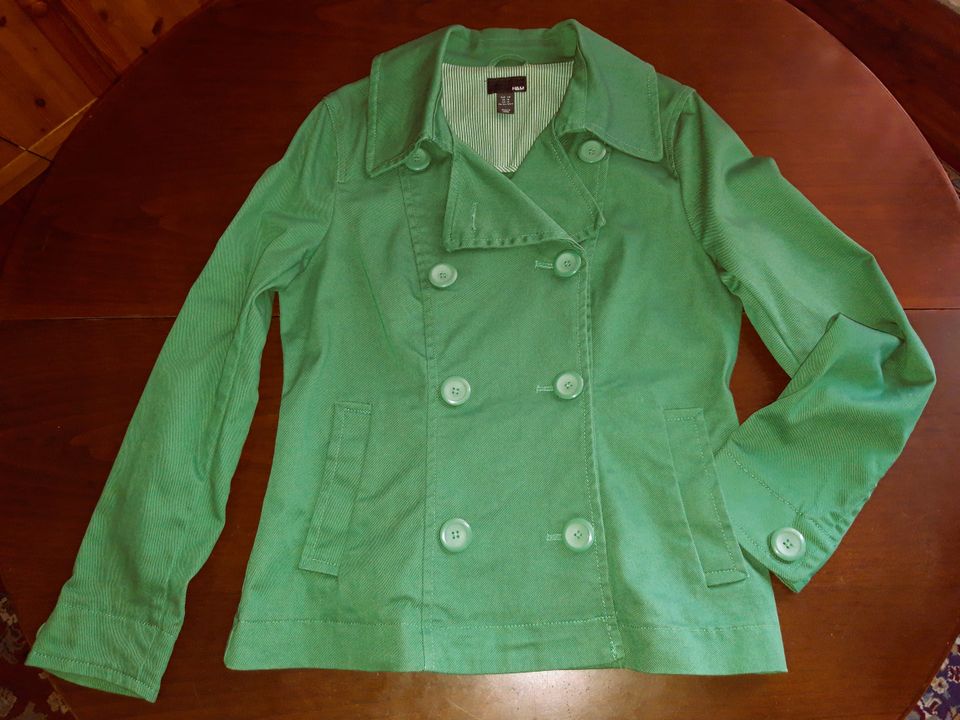 H&M vihreä takki, koko 46
