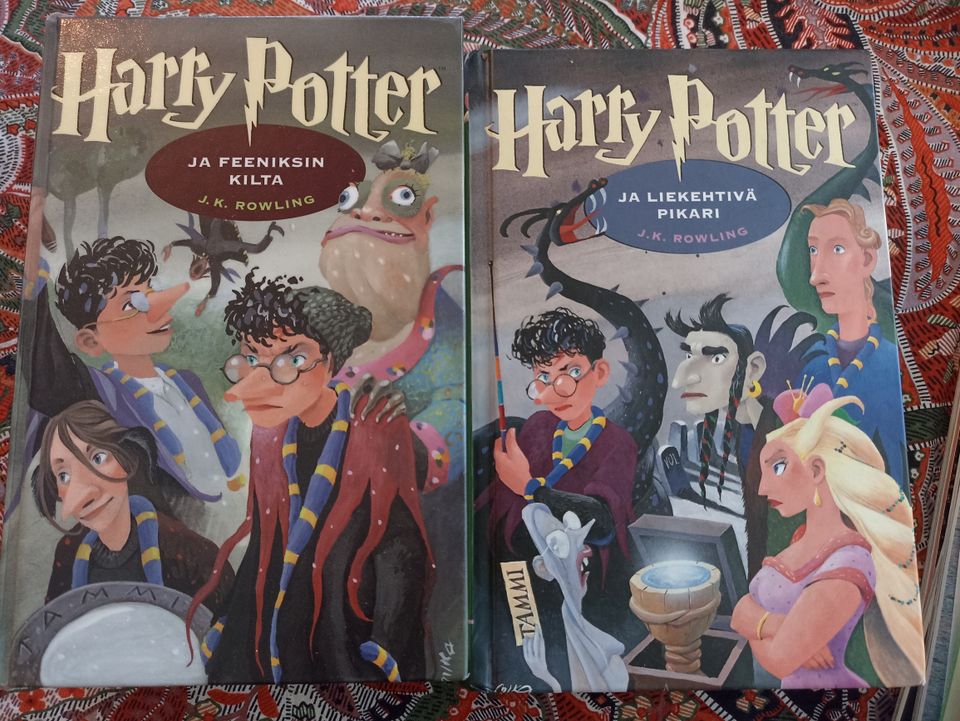 Harry Potter- kirjat, ensipainokset