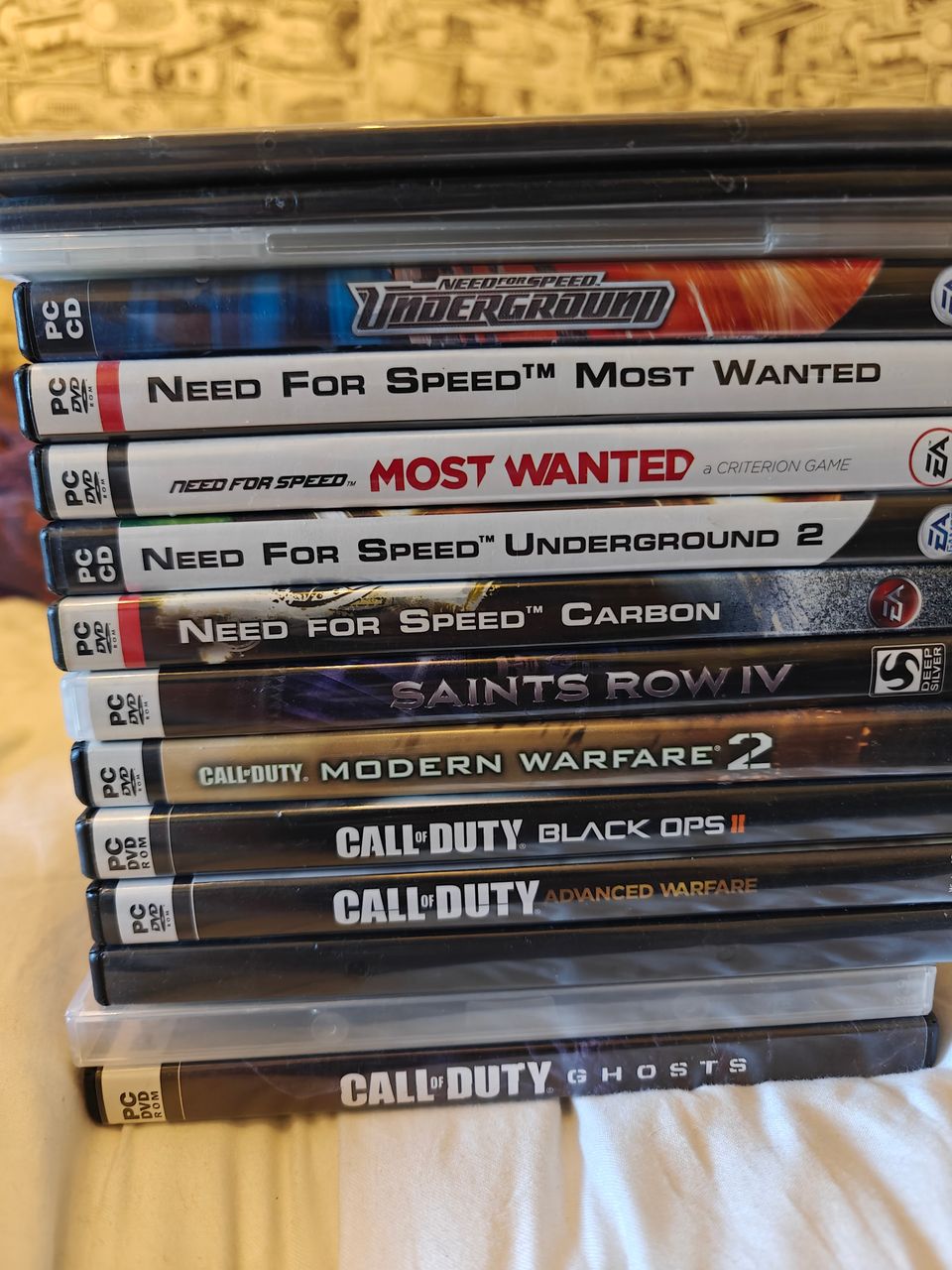 Need For Speed & Call of Duty pelit