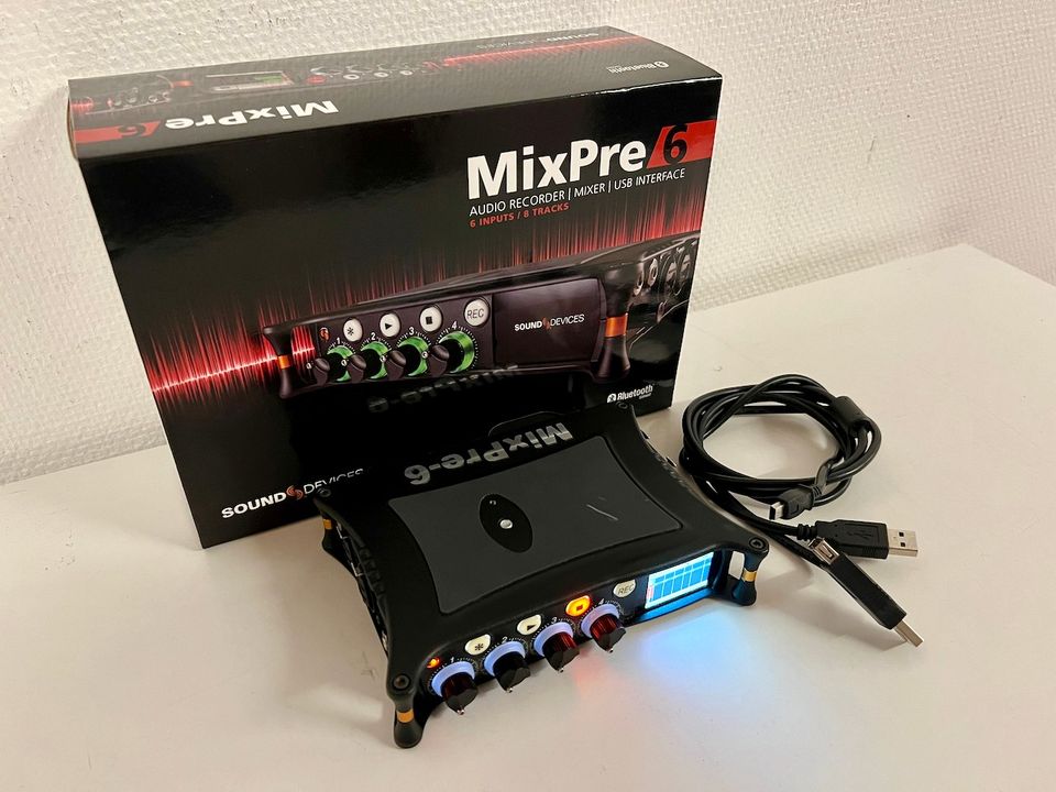 Sound Devices MixPre-6 Audio Recorder | Mixer | USB Audio Interface