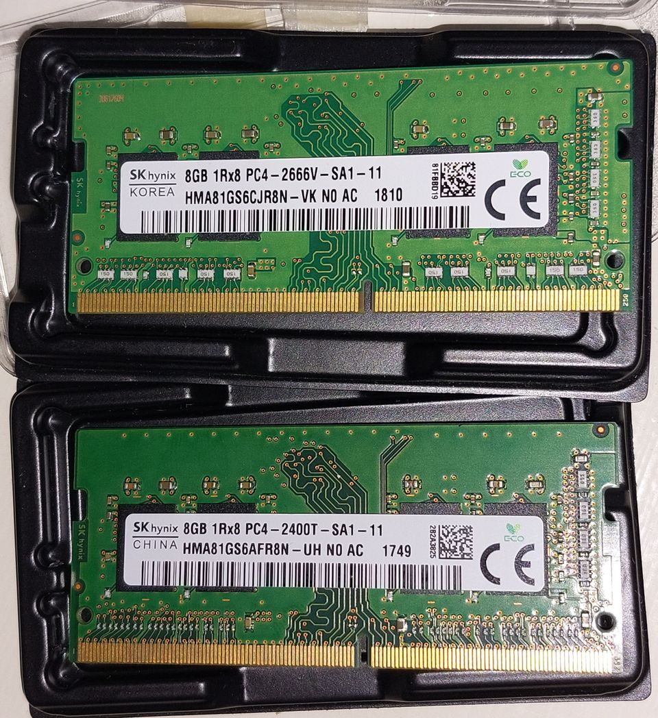 DDR4 sodimm 4 x 8Gb