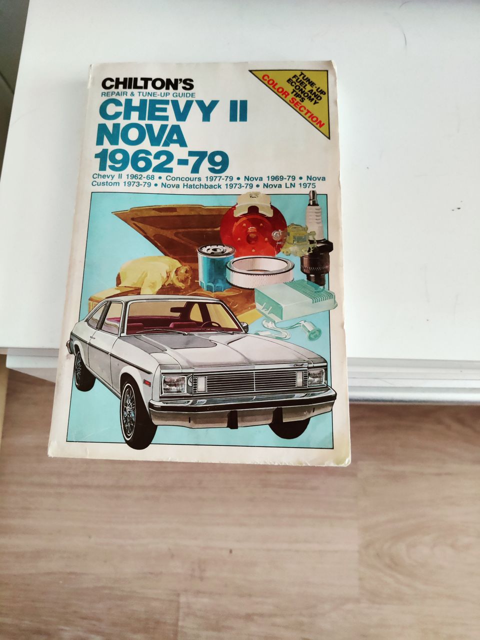 Chevy II Nova korjaus käsikirja.