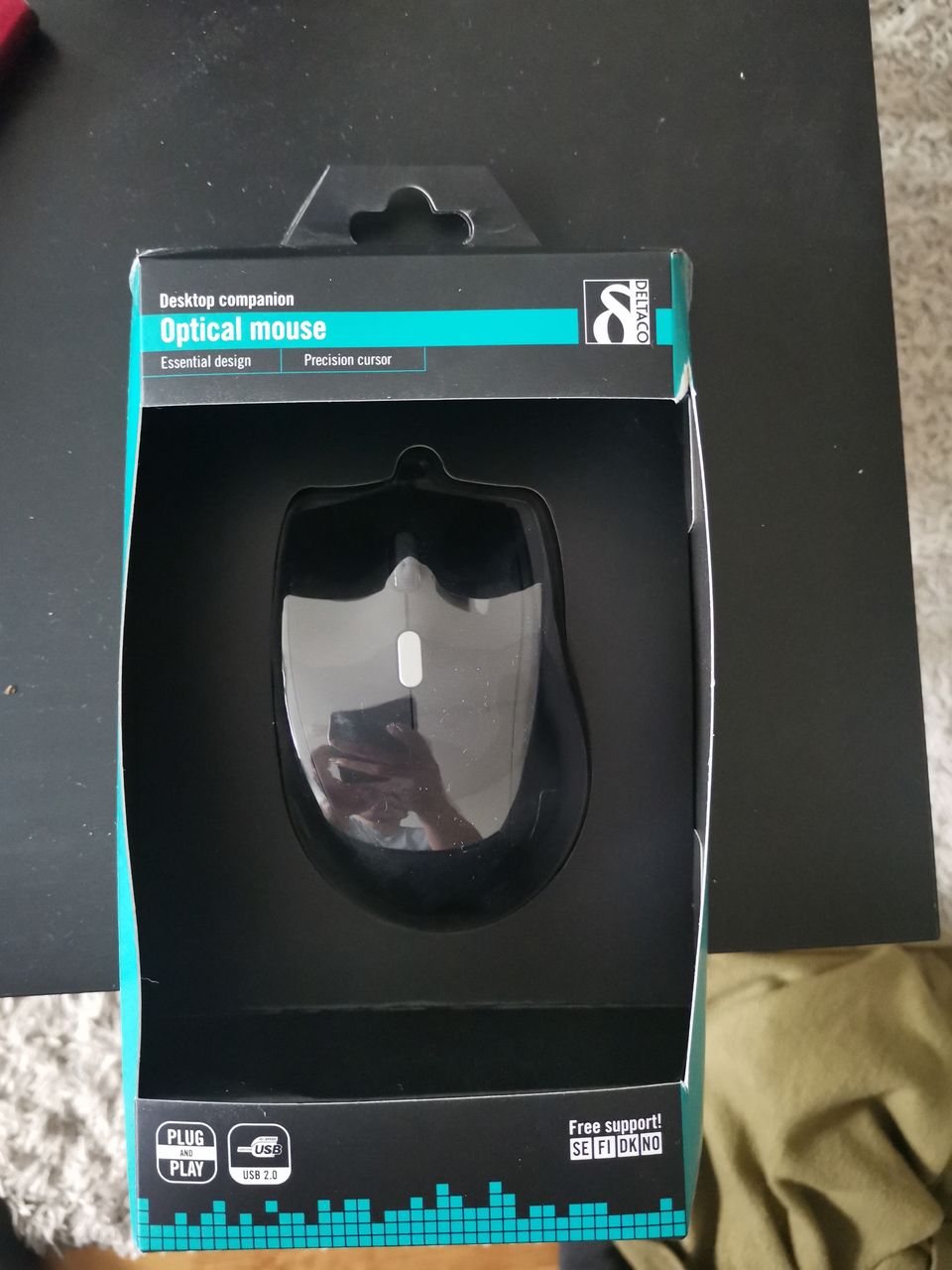Deltaco optical mouse