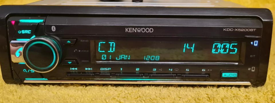 Kenwood KDC-X5200BT | CD- & Bluetooth-soitin DSP