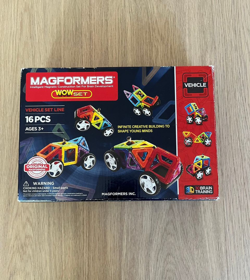 Magformers WOW set: Magneetinen rakennussetti