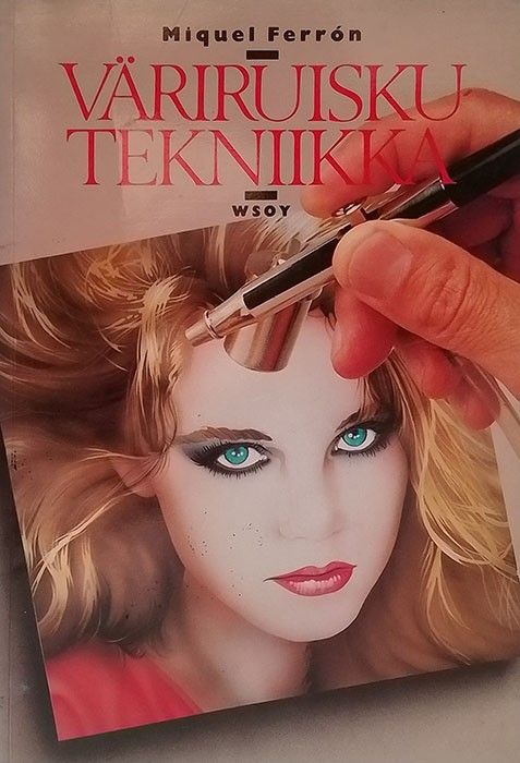 Väriruisku tekniikka