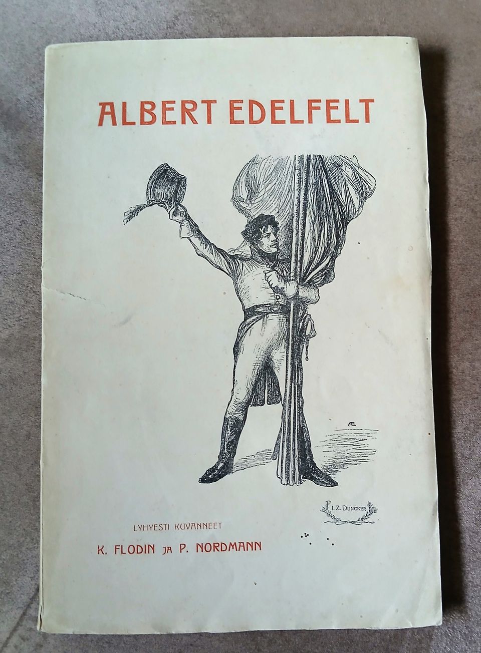 Albert Edelfelt "Muistojulkaisu 1905"