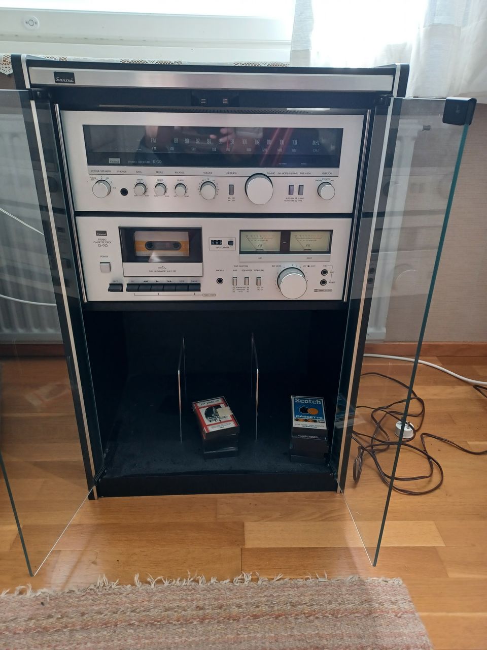 Sansui stereo kasetti dekki