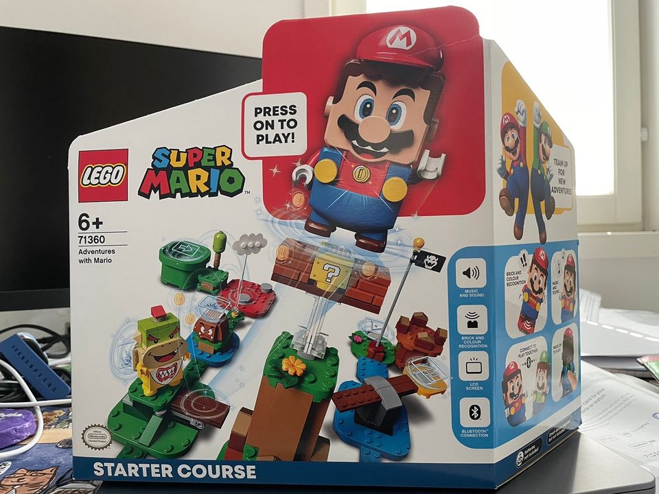 UUSI LEGO Super Mario 71360 - Seikkailut Marion kanssa -aloitusrata