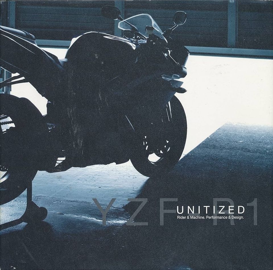 YZF-R1: Unitized- Rider & Machine, Performance & Design Hardcover  - Yahama