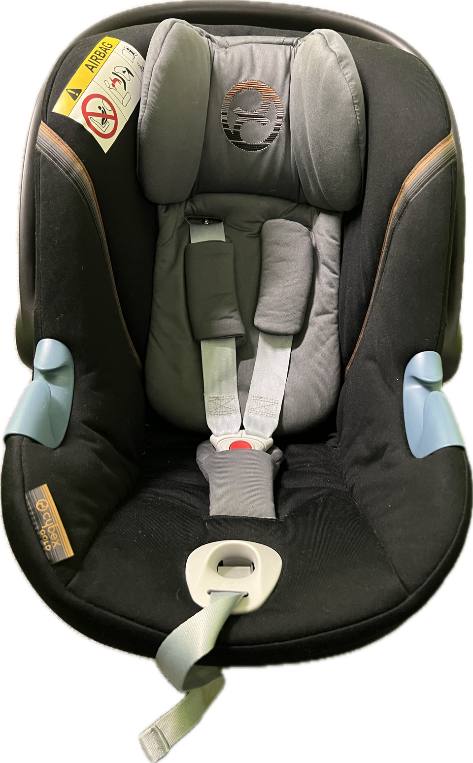 Infant car seat Cybex Aton M i-Size + Kaiser Kaukalolämpöpussi Hoody