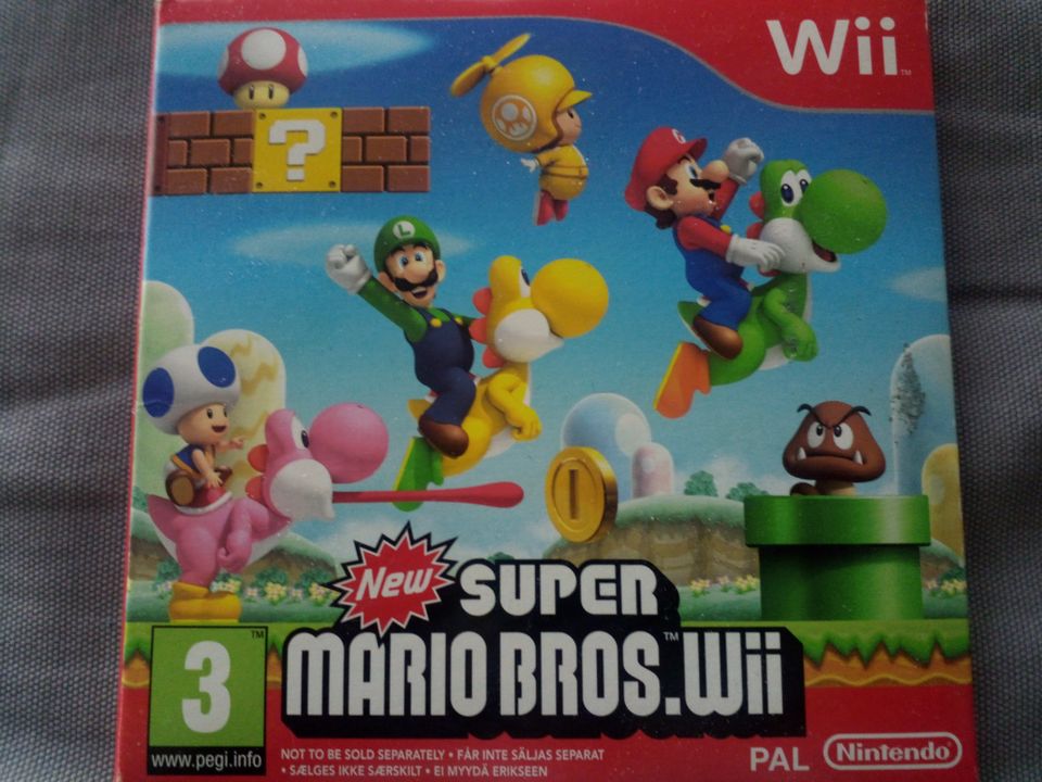 Wii New Super Mario Bros