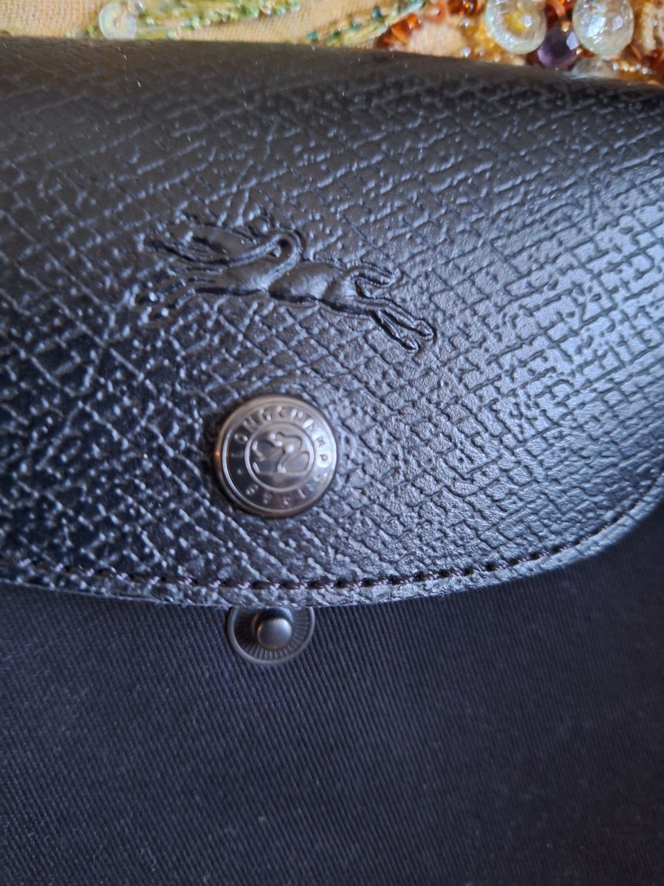 Musta pieni Longchamp lauku
