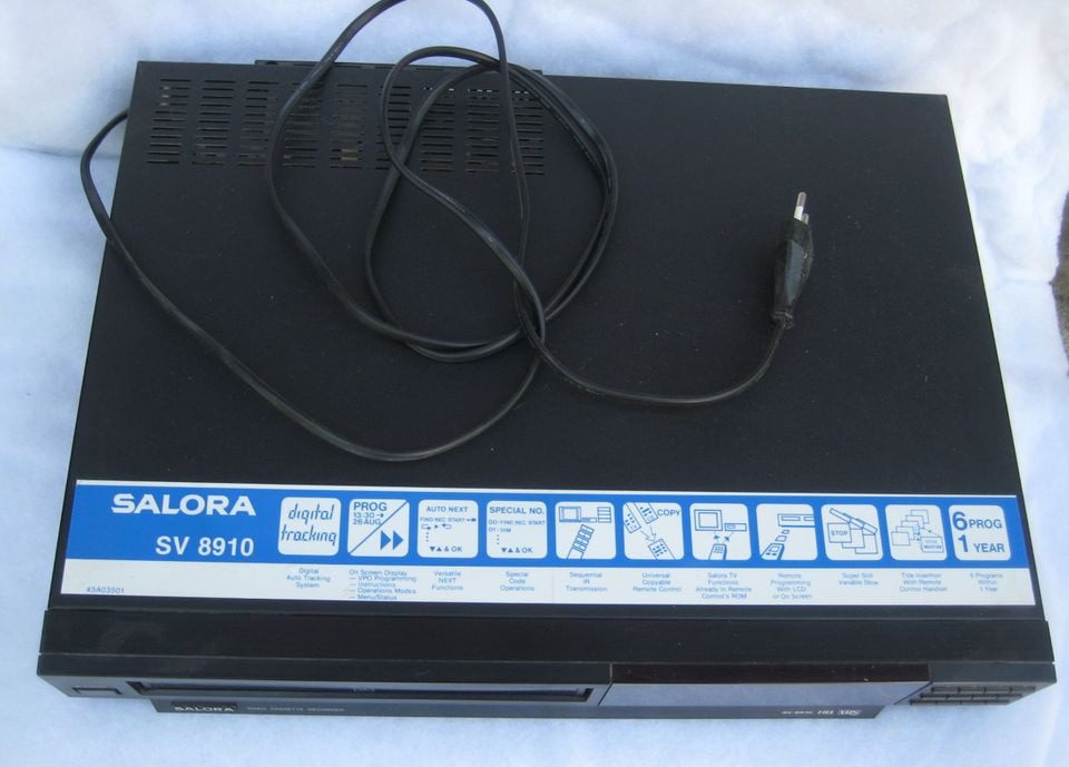 Videonauhuri Salora SV 8910