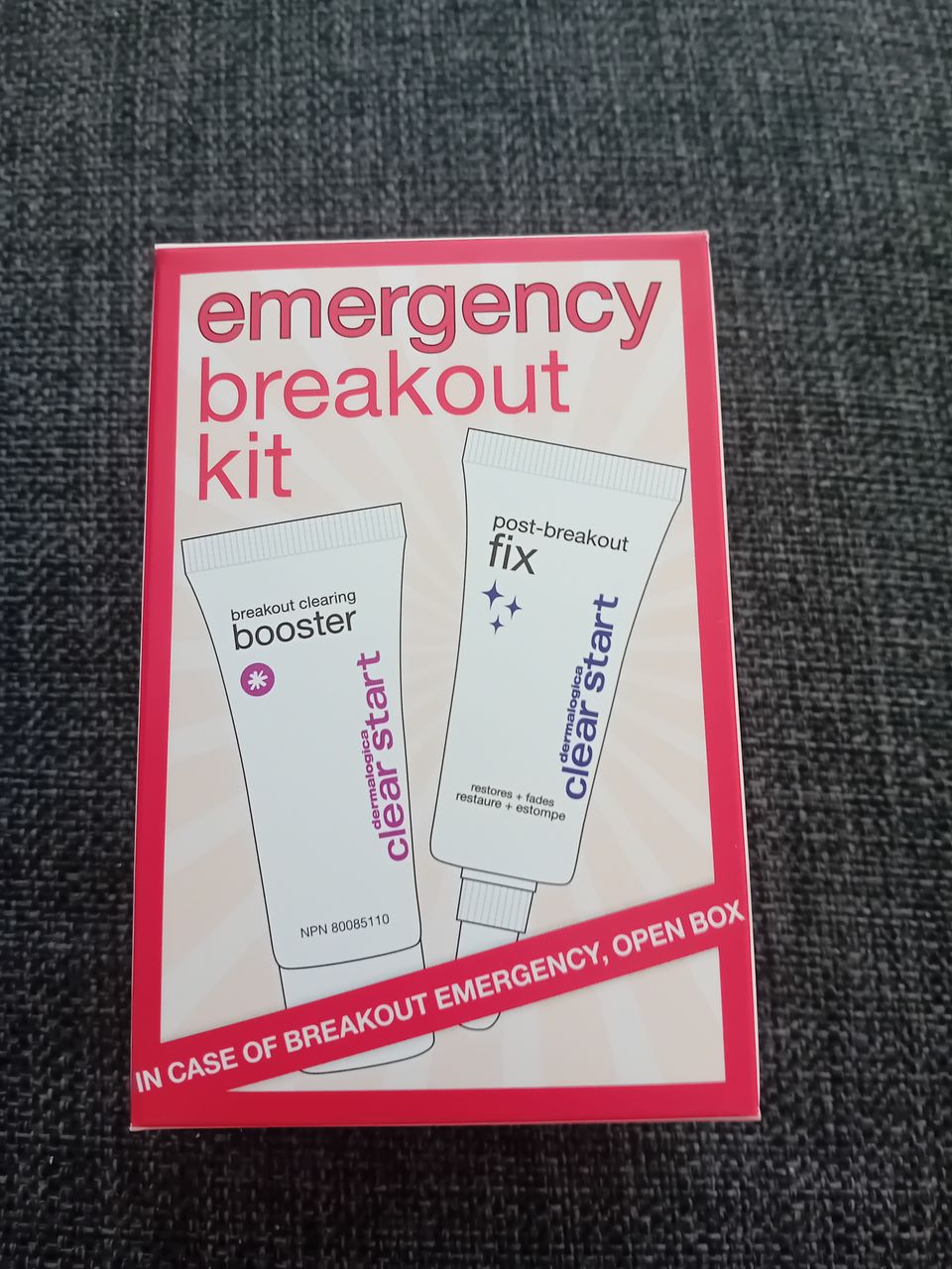 Dermalogica, emergency breakout kit
