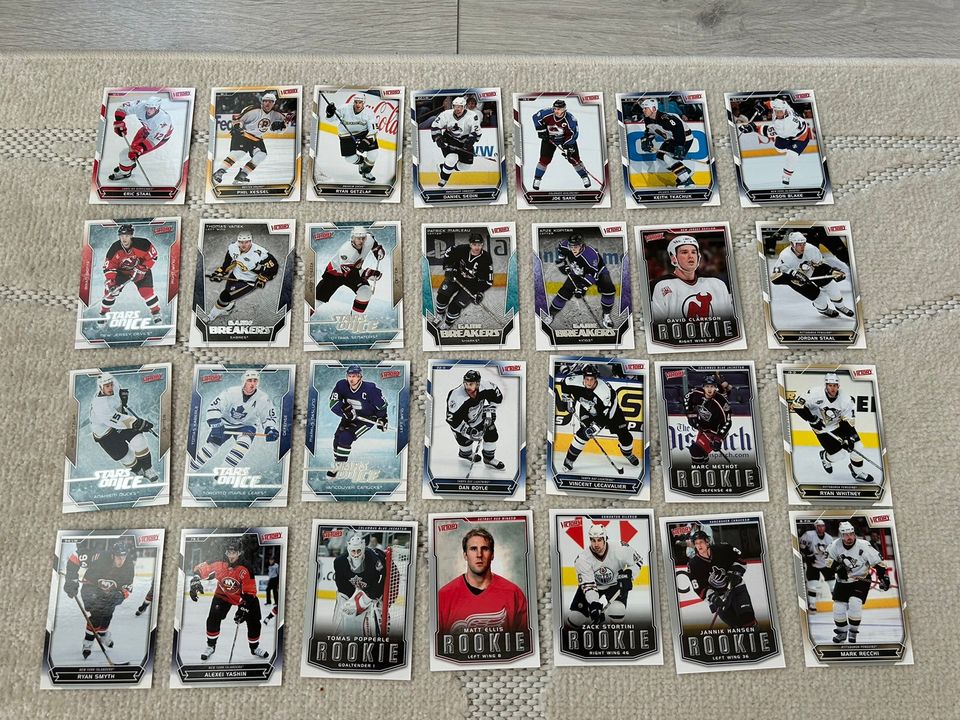 Kokoelma 4 NHL kortteja