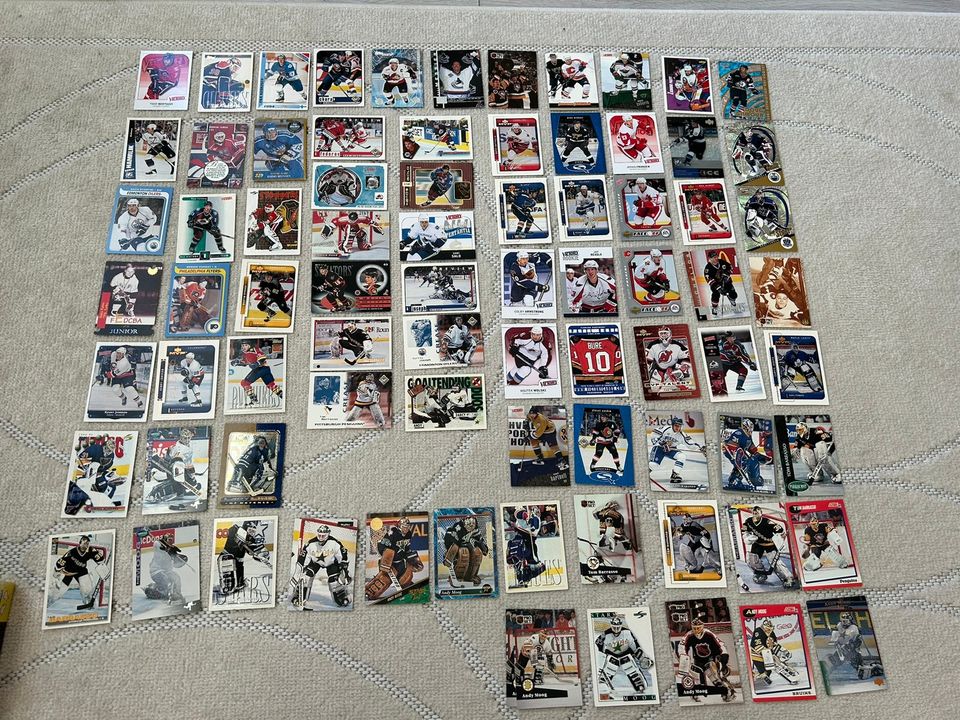 Kokoelma 6 NHL kortteja