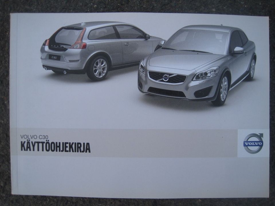 Volvo C30 facelift käyttö-ohjekirja Suomen-kielinen