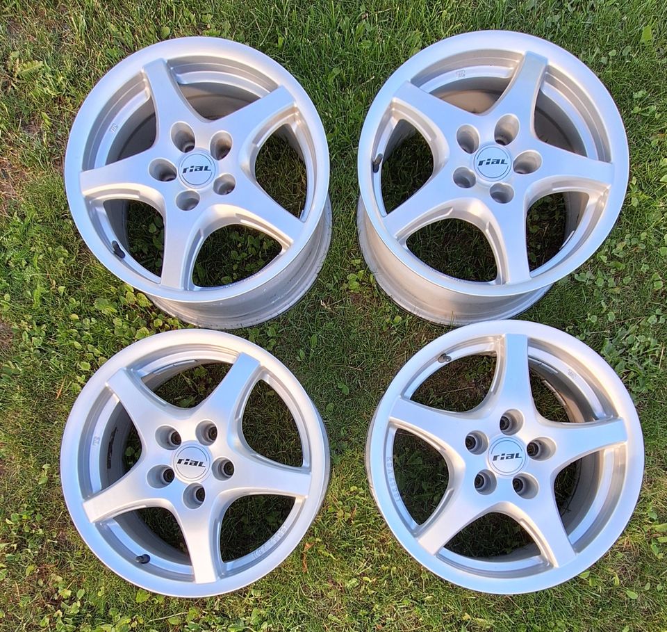 Rial 16"/6,5" vanteet vw, Audi, yms