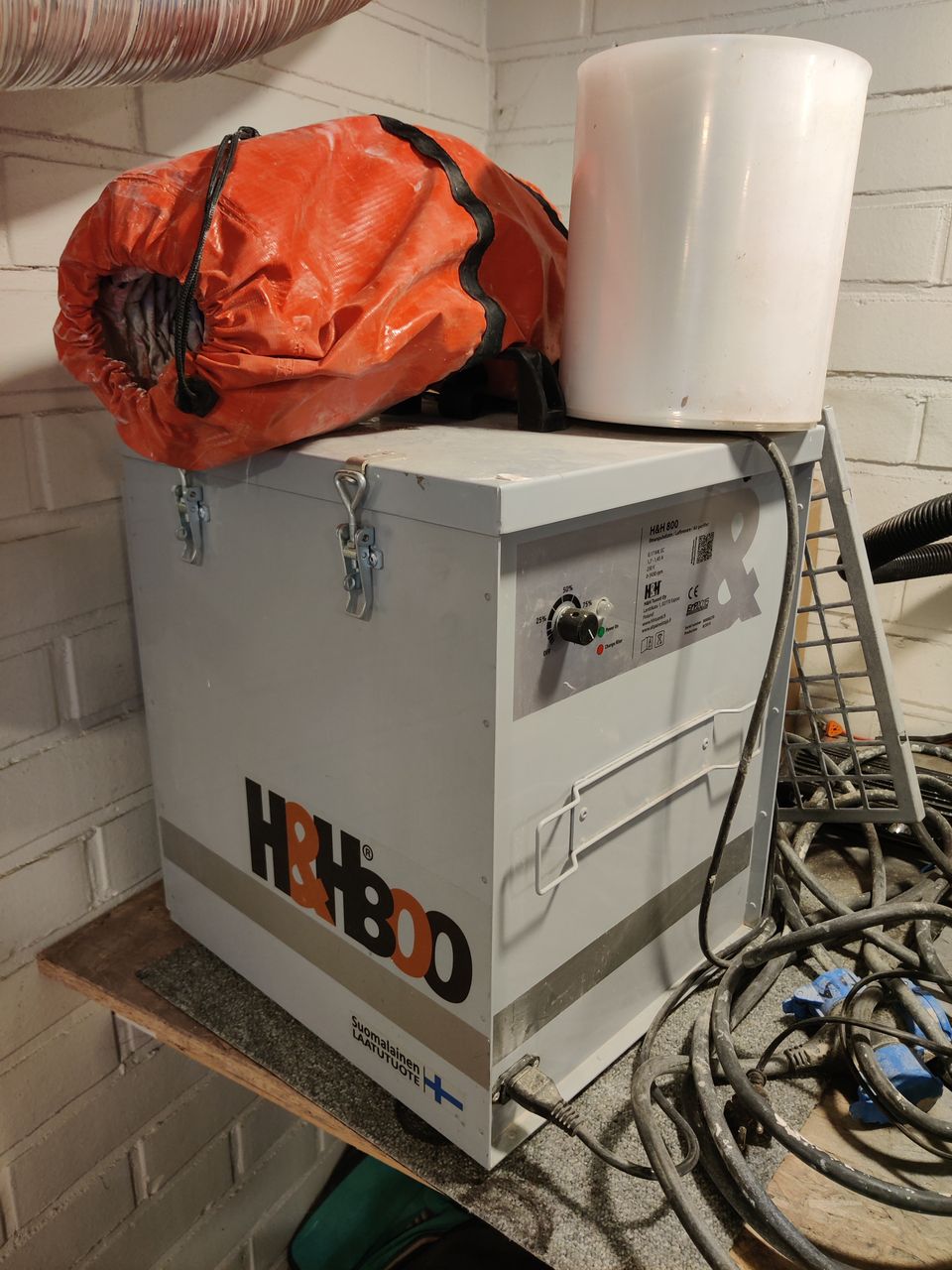 H&h 800 ilmanpuhdistaja/alipainestaja