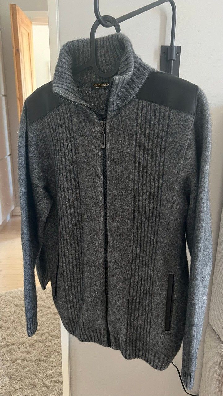 Merino wool jacket, made in New Zealand, size S