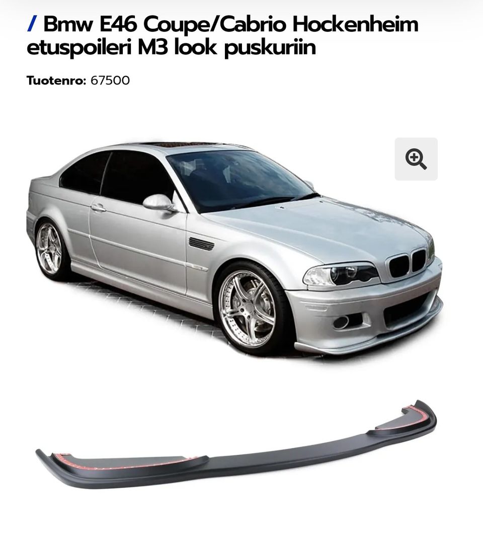 BMW E46 lippa