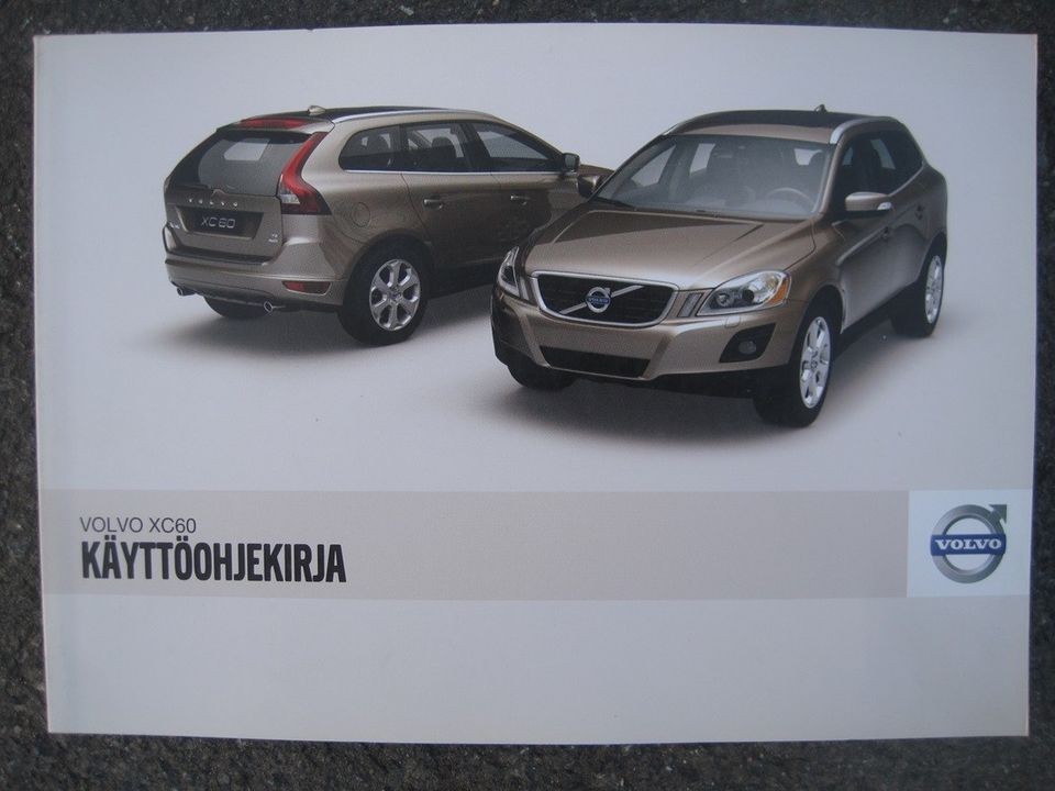 Volvo XC60 mk1 käyttö-ohjekirja Suomen-kielinen
