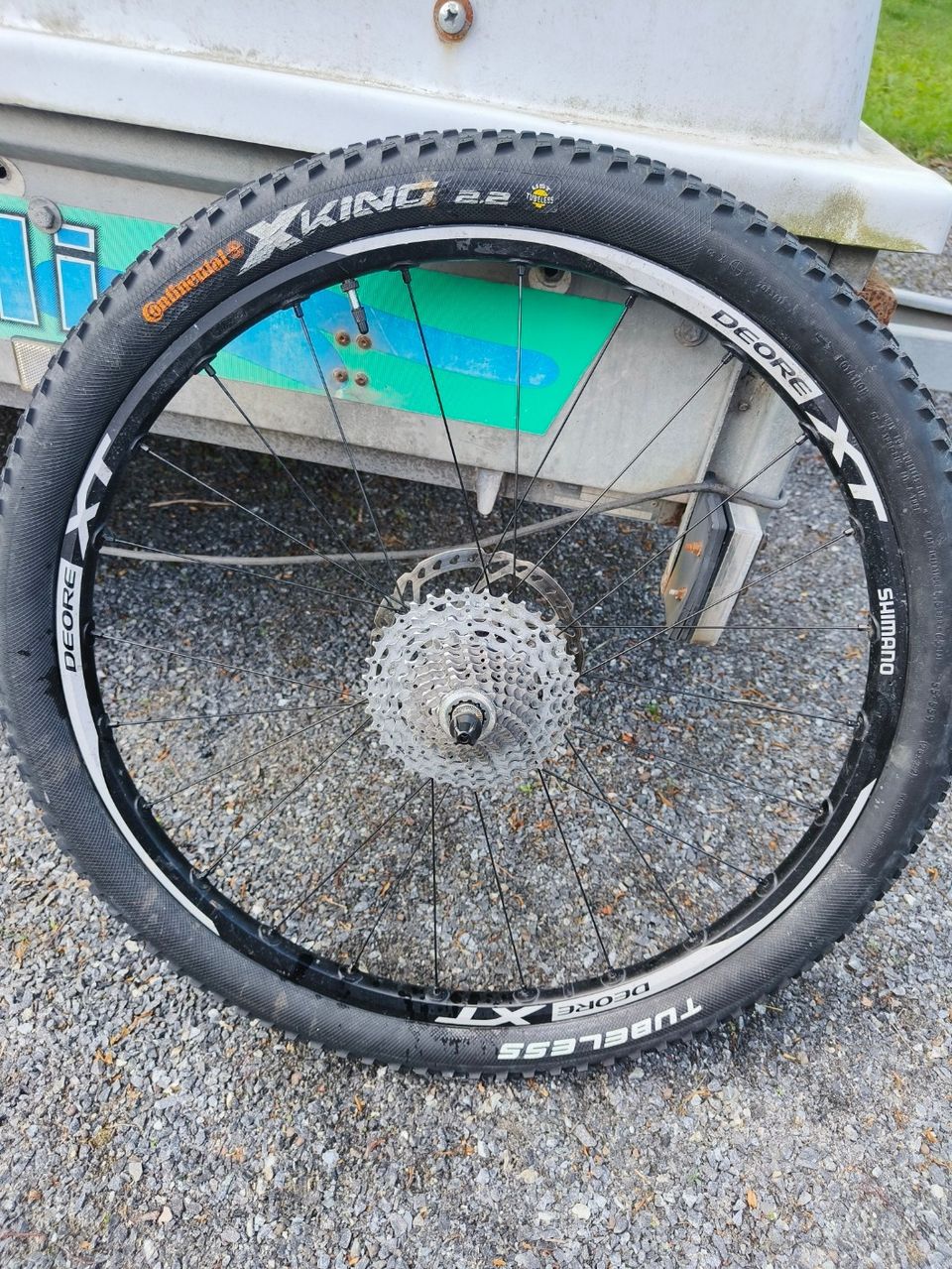 Shimano xt tubeless kiekko 26 tuumaa