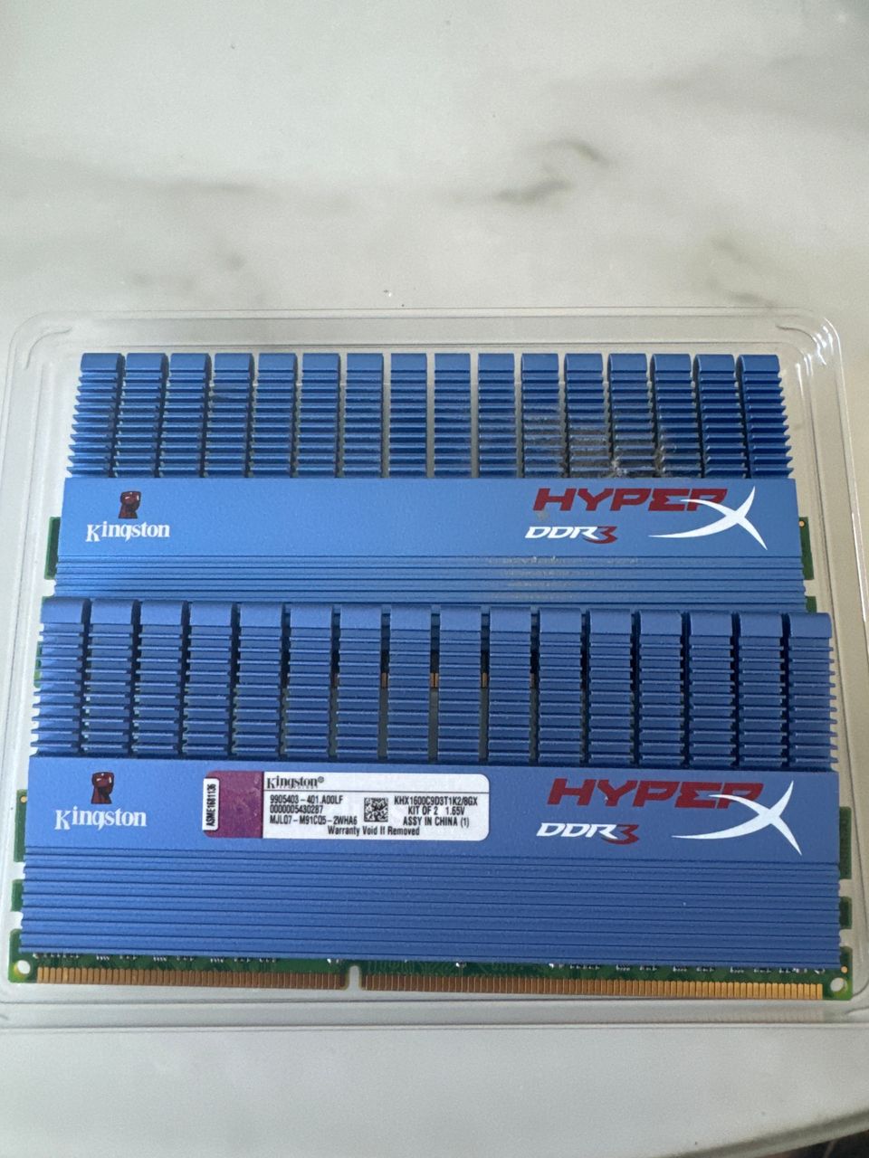 Kingston HyperX DDR3 1600 CL9 8gb (2x4gb)