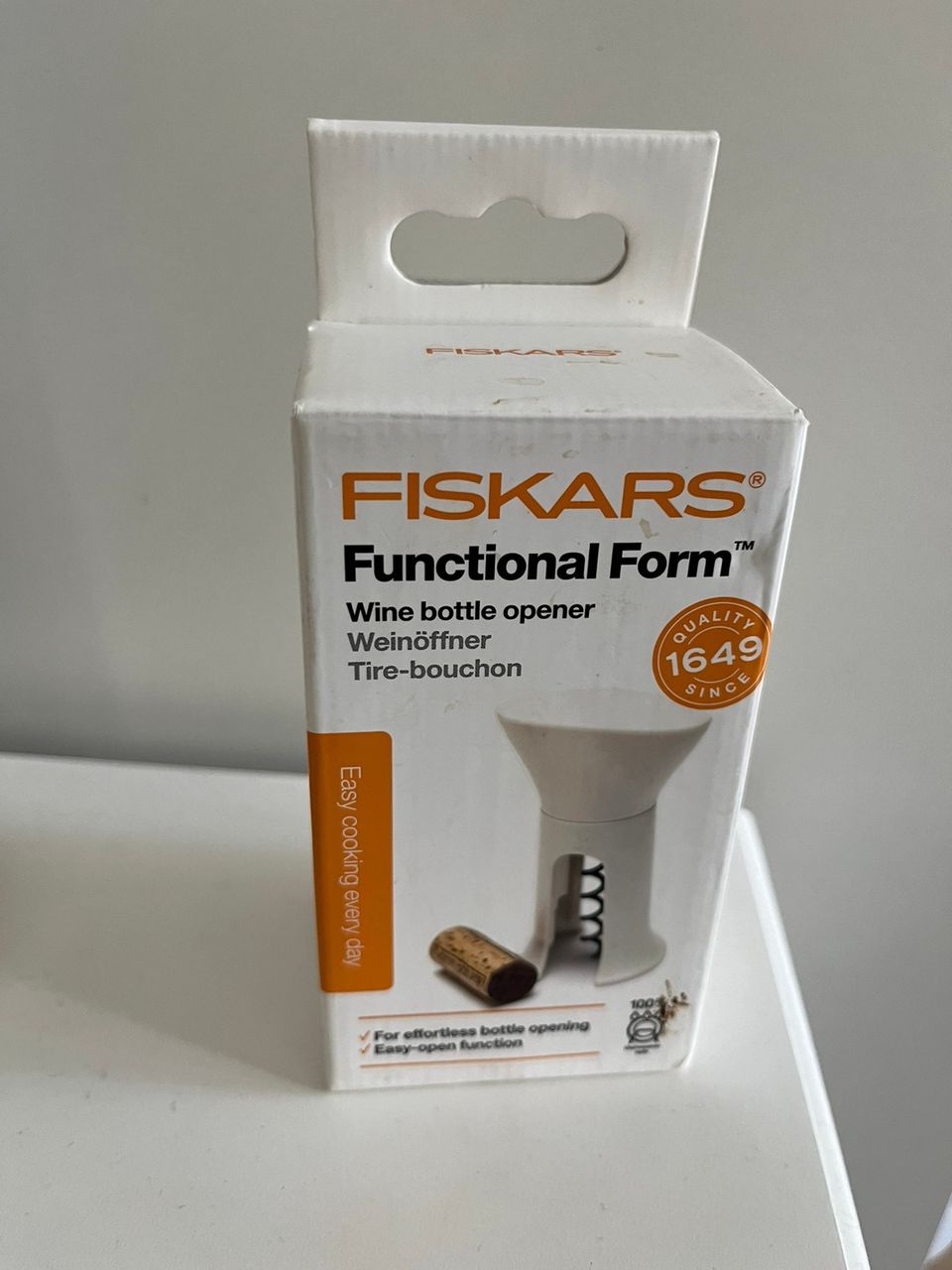 Fiskars pullonavaaja