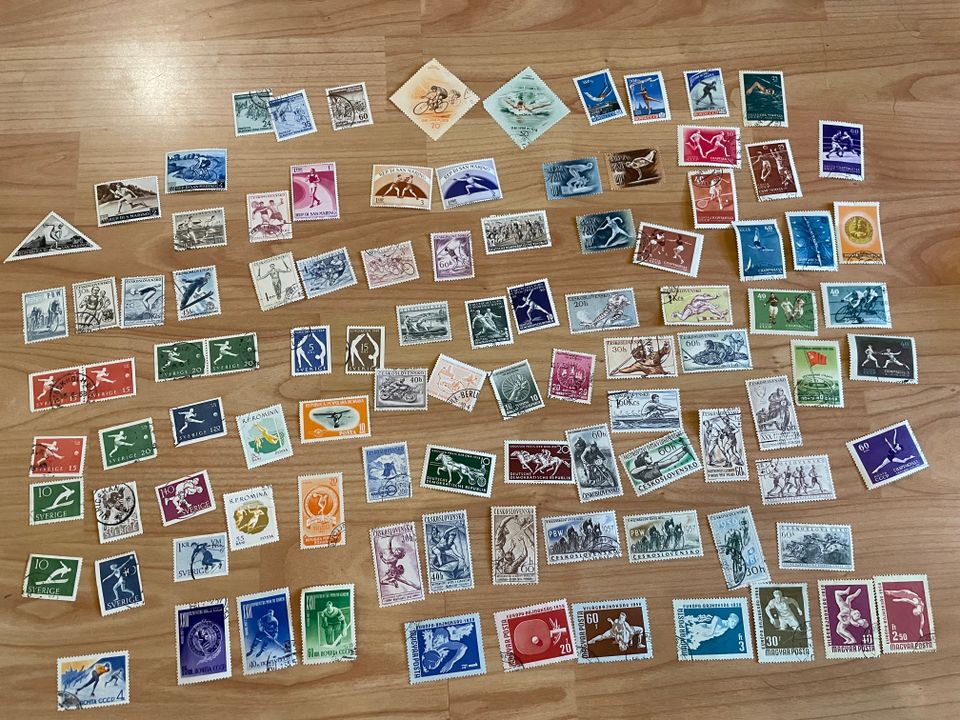Vanhoja postimerkkejä