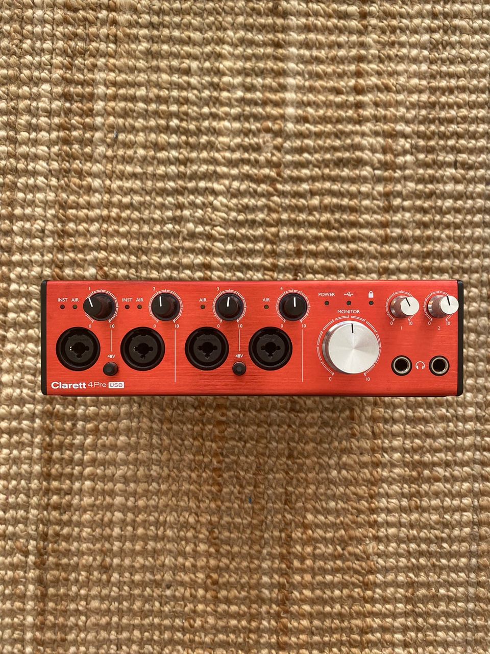 Focusrite Clarett 4Pre USB -äänikortti