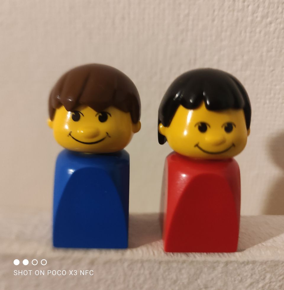 Vintage Lego ukko 2kpl