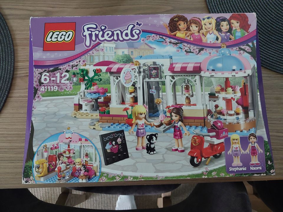 Lego friends 41119 kuppikakkukahvila